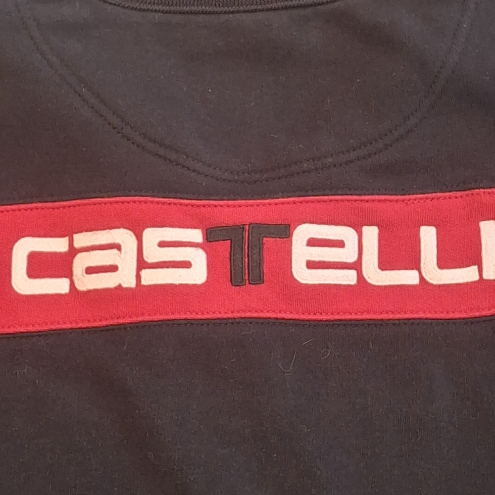 Castelli Women's Rosso Corsa Black Long Sleeve Bomber Jacket Size M - Picture 9 of 12